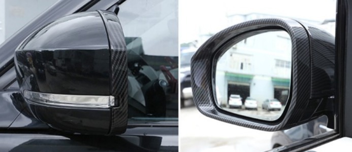  postage included!5 carbon Land Rover Range Rover Sports L494 Vogue rearview mirror cover rim frame shell trim 