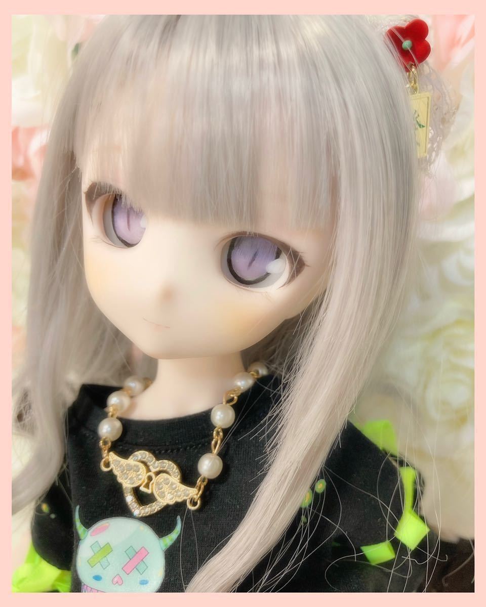 DD MDD カスタムヘッド　DDH-27番(セミホワイト肌)＋碁石アイ1種_画像5