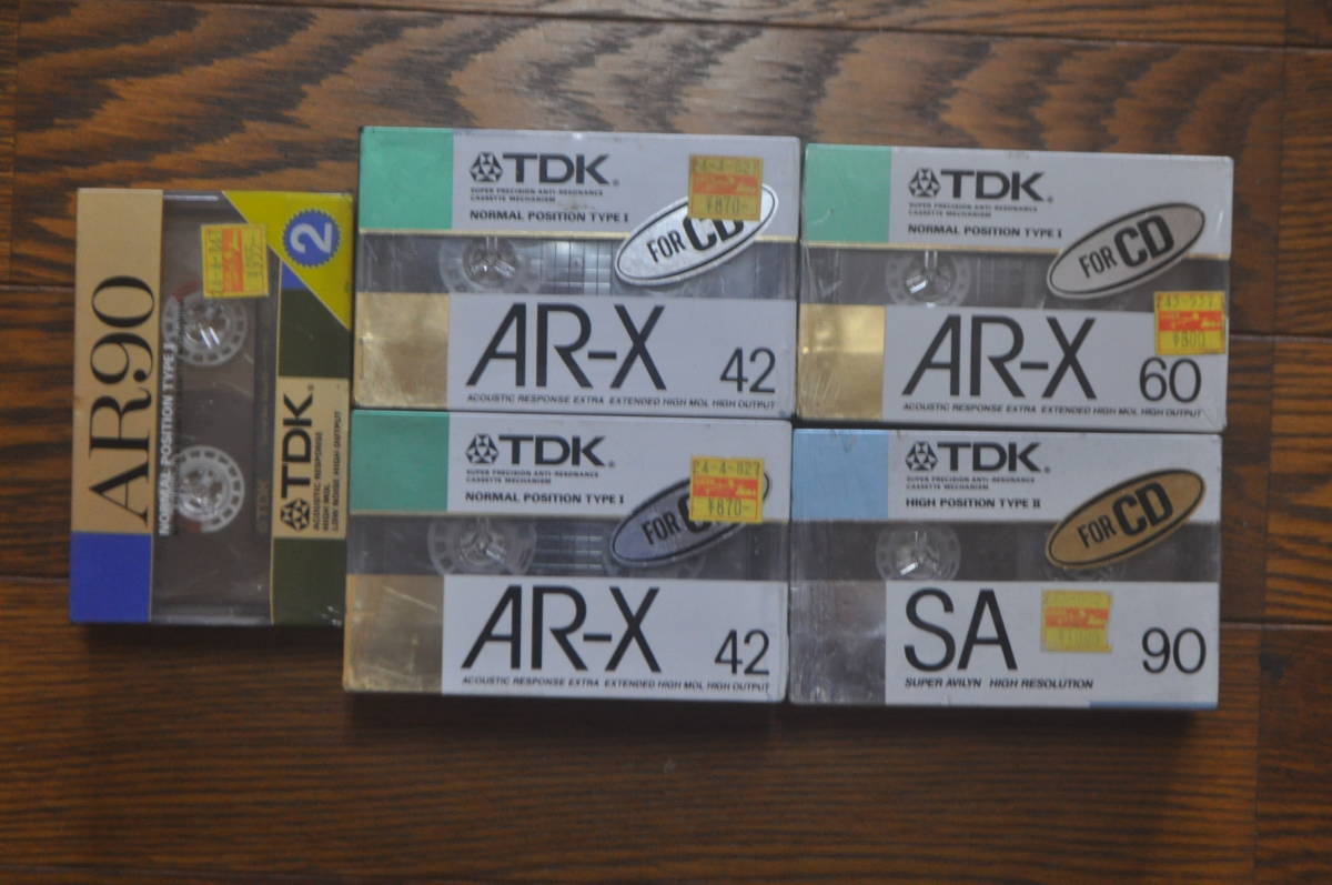 未開封カセットテープ『TDK AR 12本①』-