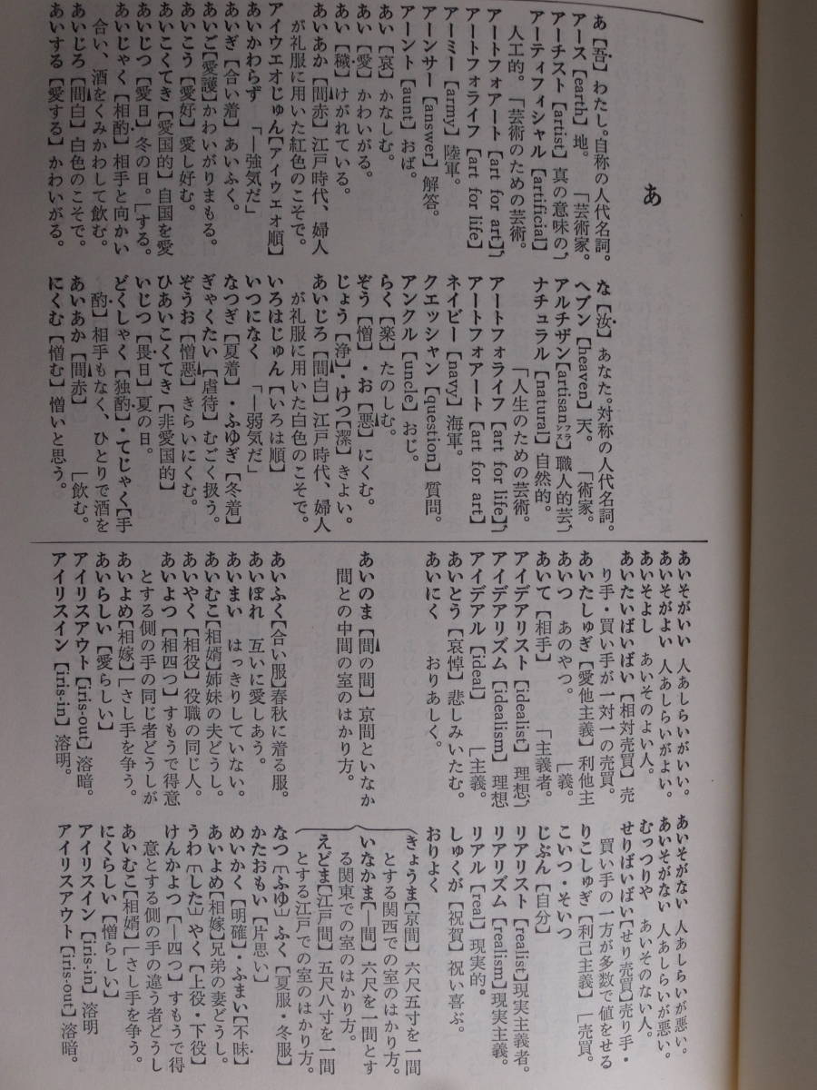 反対語大辞典 中村一男 東京堂出版 昭和48年 18版の画像4