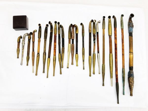煙管 キセル パイプ 部品 吸口等 大量 まとめ セット ジャンク SK