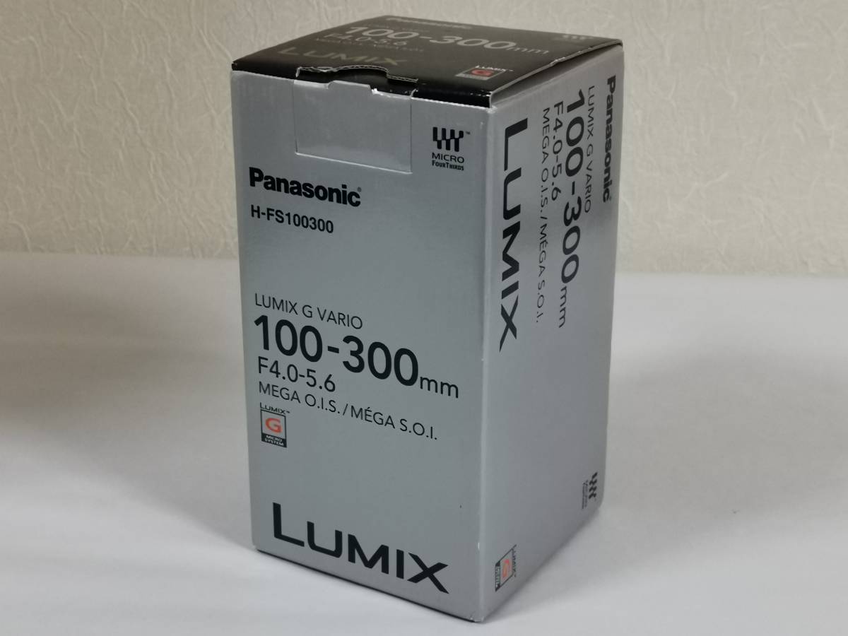 □Panasonic デジタル一眼カメラ用交換レンズ H-FS100300 新品未使用品