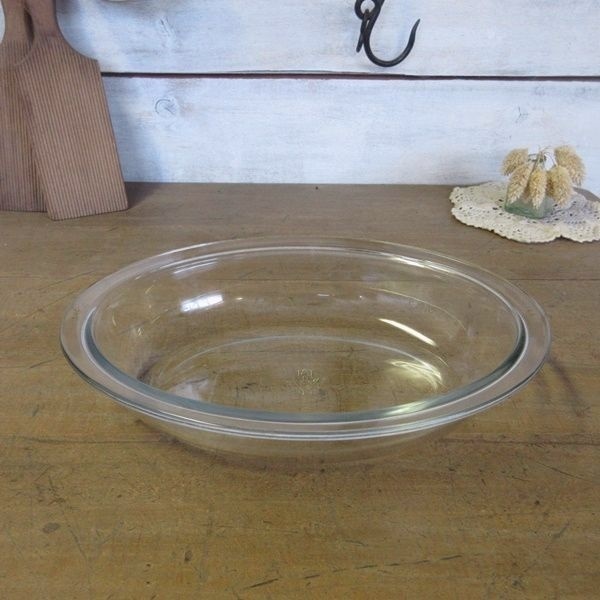 イギリス ビンテージ雑貨 ＪＡＪ パイレックス オーブン皿 グラタン皿 ガラス皿 耐熱ガラス キッチン雑貨 イギリス製 glass 0114csz_画像1