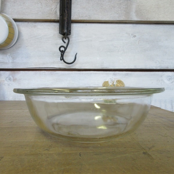 イギリス ビンテージ雑貨 ＪＡＪ パイレックス オーブン皿 グラタン皿 ガラス皿 耐熱ガラス キッチン雑貨 イギリス製 glass 0114csz_画像4