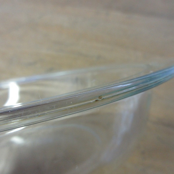 イギリス ビンテージ雑貨 ＪＡＪ パイレックス オーブン皿 グラタン皿 ガラス皿 耐熱ガラス キッチン雑貨 イギリス製 glass 0114csz_画像9