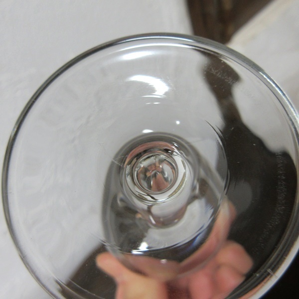 イギリス キッチン雑貨 ペア シェリーグラス ワイングラス アルコールグラス コップ 2個 インテリア雑貨 英国 glass 1323saz_画像5