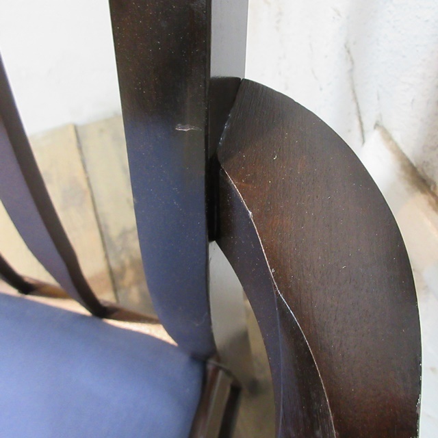 イギリス ビンテージ 家具 アームチェア ダイニングチェア 椅子 イス 木製 英国 MIDCENTURY 4496dz_画像10