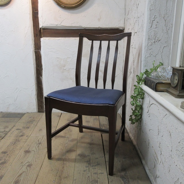 イギリス ビンテージ 家具 ダイニングチェア 椅子 イス 木製 英国 MIDCENTURY 4494dz