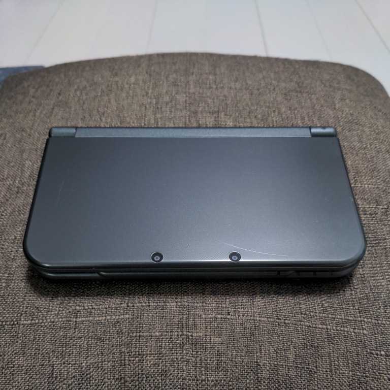 【美品】Newニンテンドー3DS LL メタリックブラック ACアダプタセット