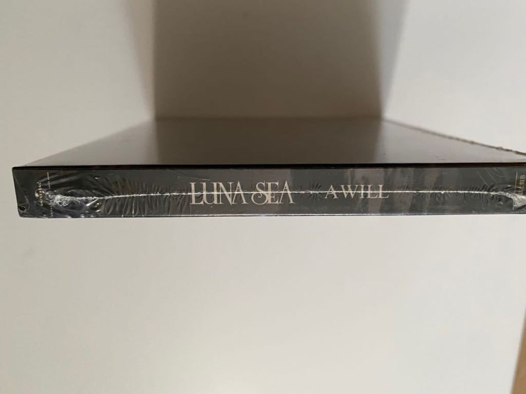 新品未開封　香港盤CD+DVD LUNA SEA A WILL 送料無料