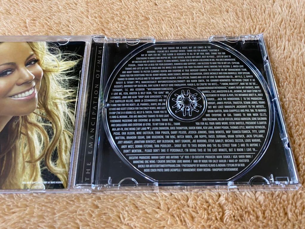 美品　国内盤　帯付CD マライア・キャリー THE EMANCIPATION OF MIMI Mariah Carey ボーナス・トラック付　歌詞・対訳付　送料無料