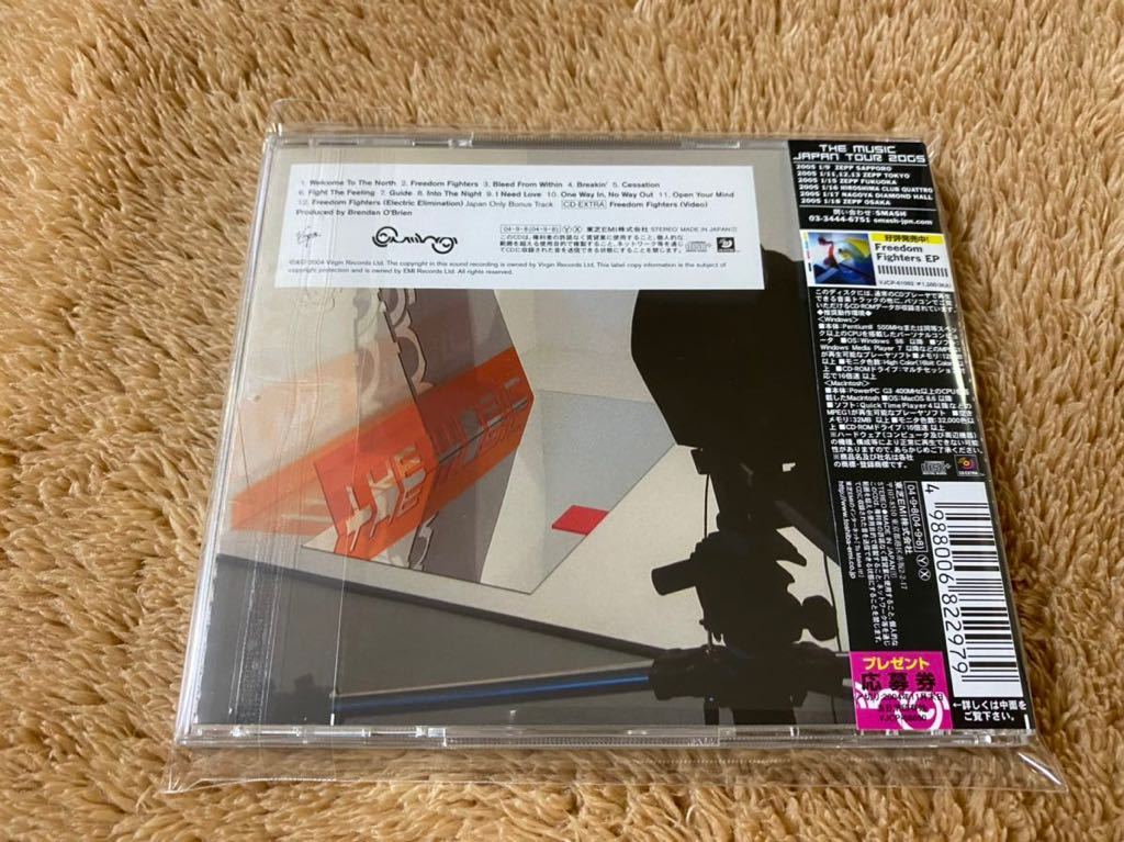 美品　国内盤　帯付CD THE MUSIC WELCOME TO THE NORTH ザ・ミュージック　ウェルカム・トゥー・ザ・ノース　ステッカー封入　送料無料