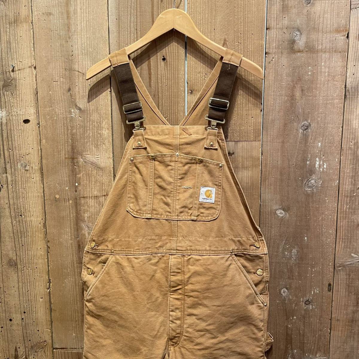 古典 W40 【サイズ L30】90s ブラウン Carhartt XLメンズ L アメリカ