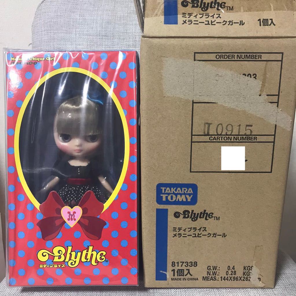 新品未開封　ショップ限定　ミディブライス メラニーユビークガール　ドール　オダニミユキ_画像2