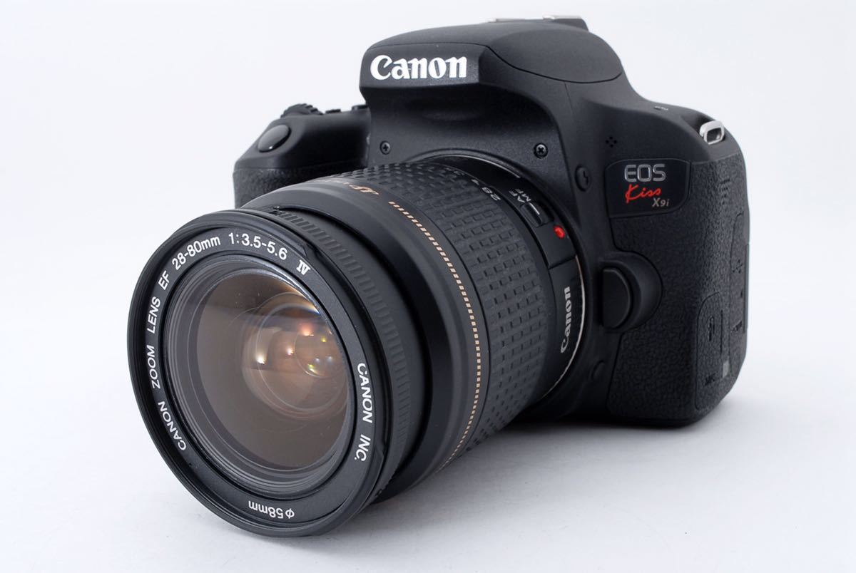 キヤノンCanon EOS Kiss X9i デジタル一眼レフカメラ Canon EF28-80㎜1 
