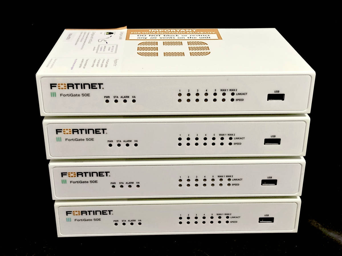FORTINET FG-50E FortiGate-50E 20点セット | alfasaac.com