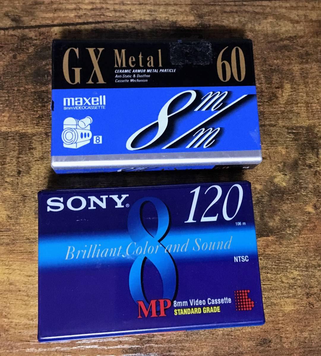 maxell GX l 8ミリ P6-60 と Sony MP ビデオ Yahoo!オークション - maxell GX Metal 8ミリ P6-60 と Sony MP