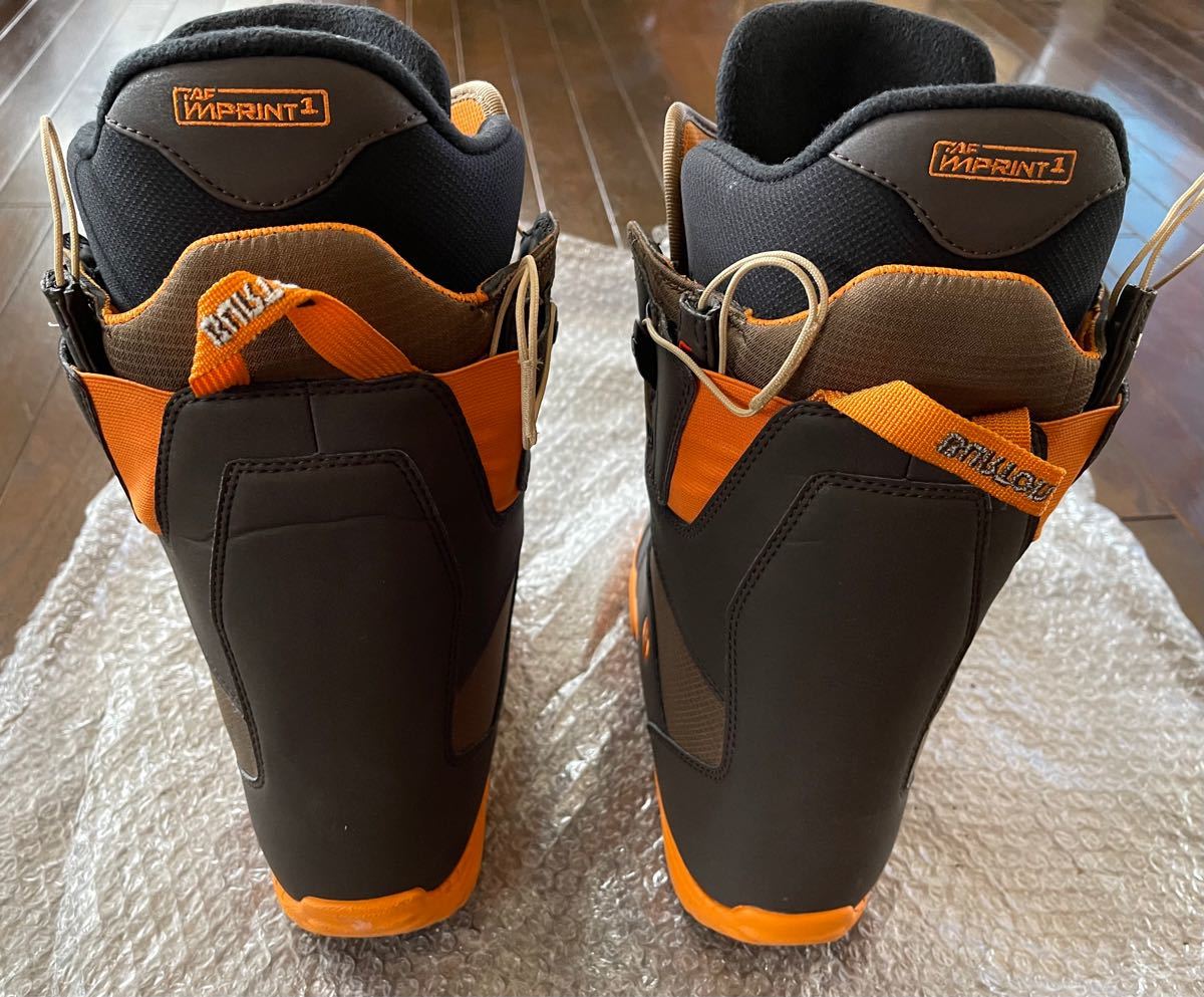 Burton 26cm moto バートン ブーツ アジアンフィット オレンジ Burton 26cm moto バートン ブーツ アジアンフィット オレンジ