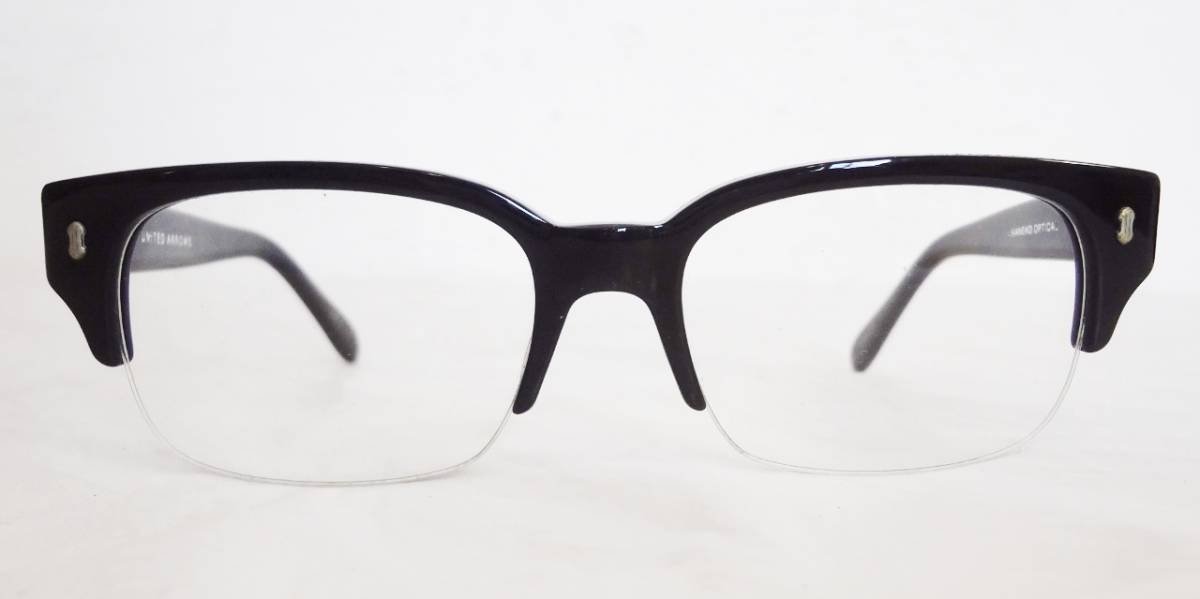 【美品】金子眼鏡 ユナイテッドアローズ コラボ 眼鏡 メガネ 黒 ブラック - 1
