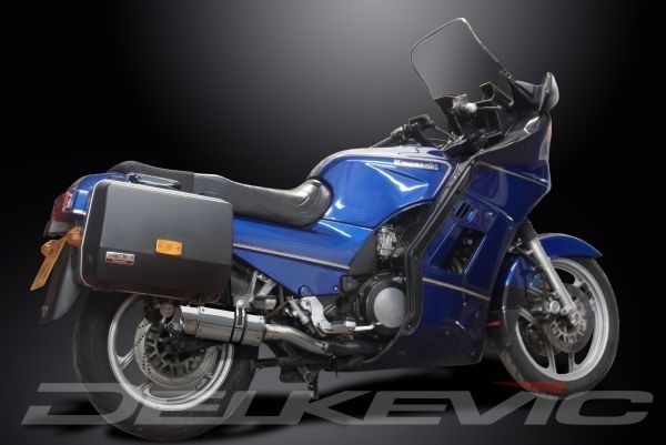 DELKEVIC スリップオンステンレスマフラー★KAWASAKI GTR1000 CONCOURS / ZG1000 1986-2006 200mm KIT02AA_画像3