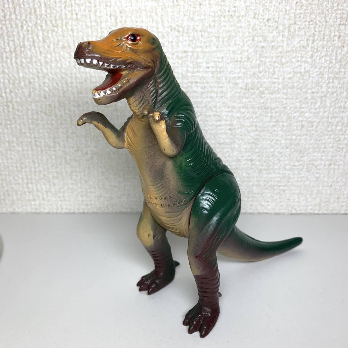 当時物 日本製 Japan Great Co Ltd ティラノサウルス 硬質 ソフビ 恐竜 怪獣 人形 グレート 検索 パチ マルシン ヨネザワ クローバー 大協 ソフビ 売買されたオークション情報 Yahooの商品情報をアーカイブ公開 オークファン Aucfan Com