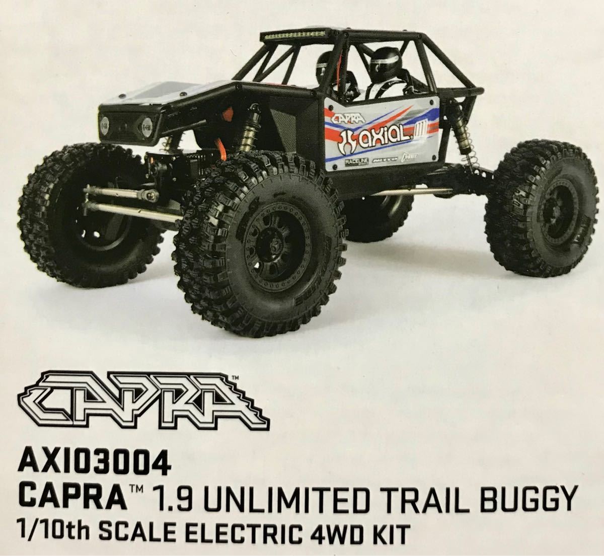 Axial CAPRA 1.9 UNLIMITED TRAIL BUGGY 組立キット 新品 アキシャル カプラ ロッククローラー