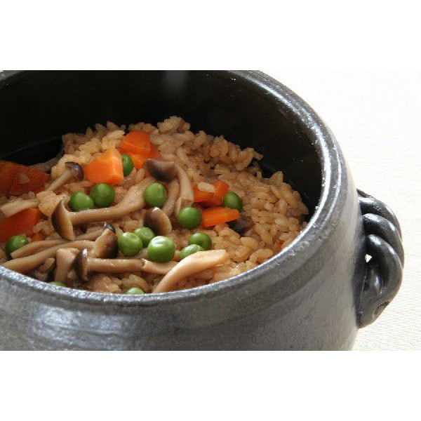 日本製●三鈴の炊飯鍋7合炊●萬古焼・火加減不要の炊飯鍋 未使用　送料込