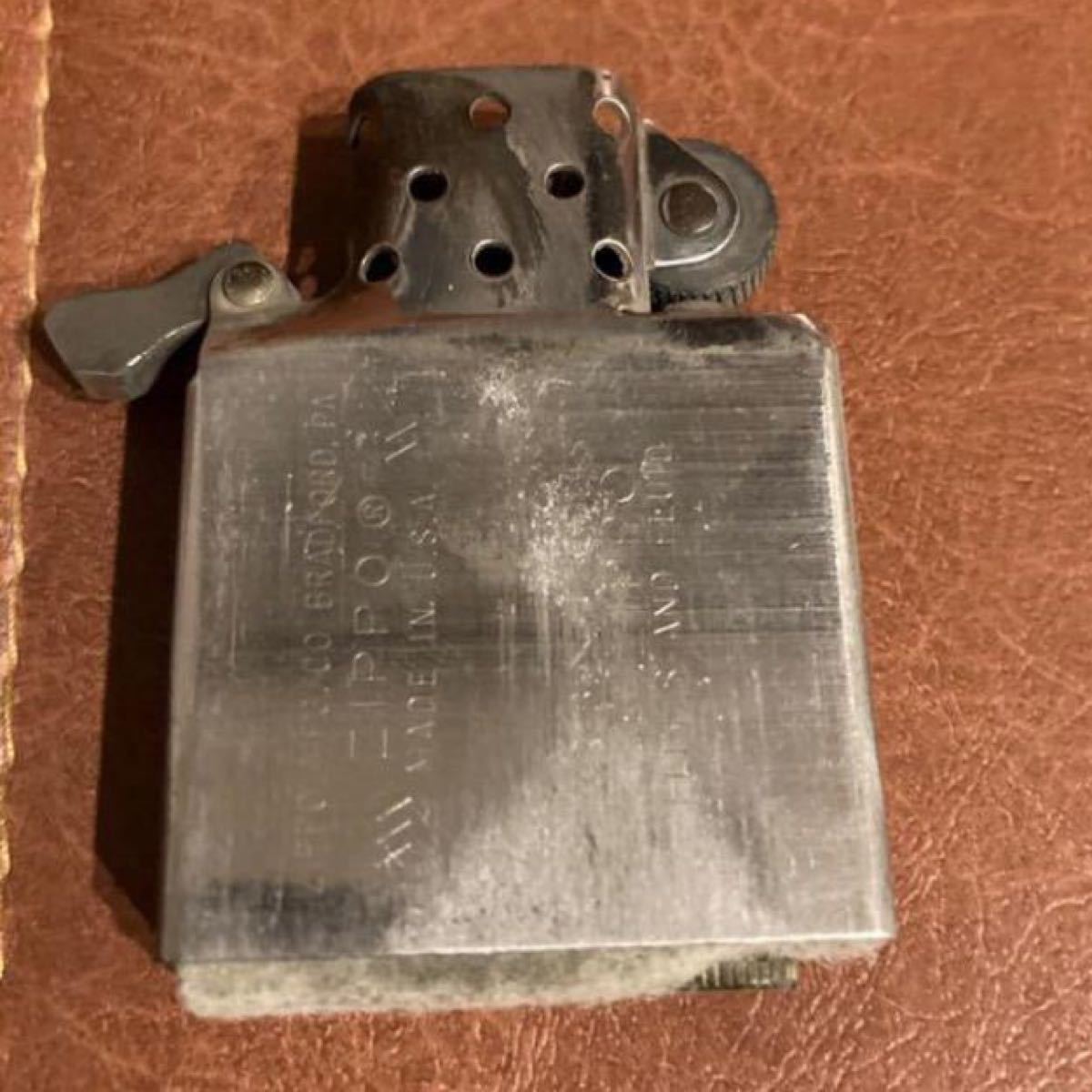 1985年　zippo ヴィンテージ　ユーズド加工　アンティーク加工　ジッポー