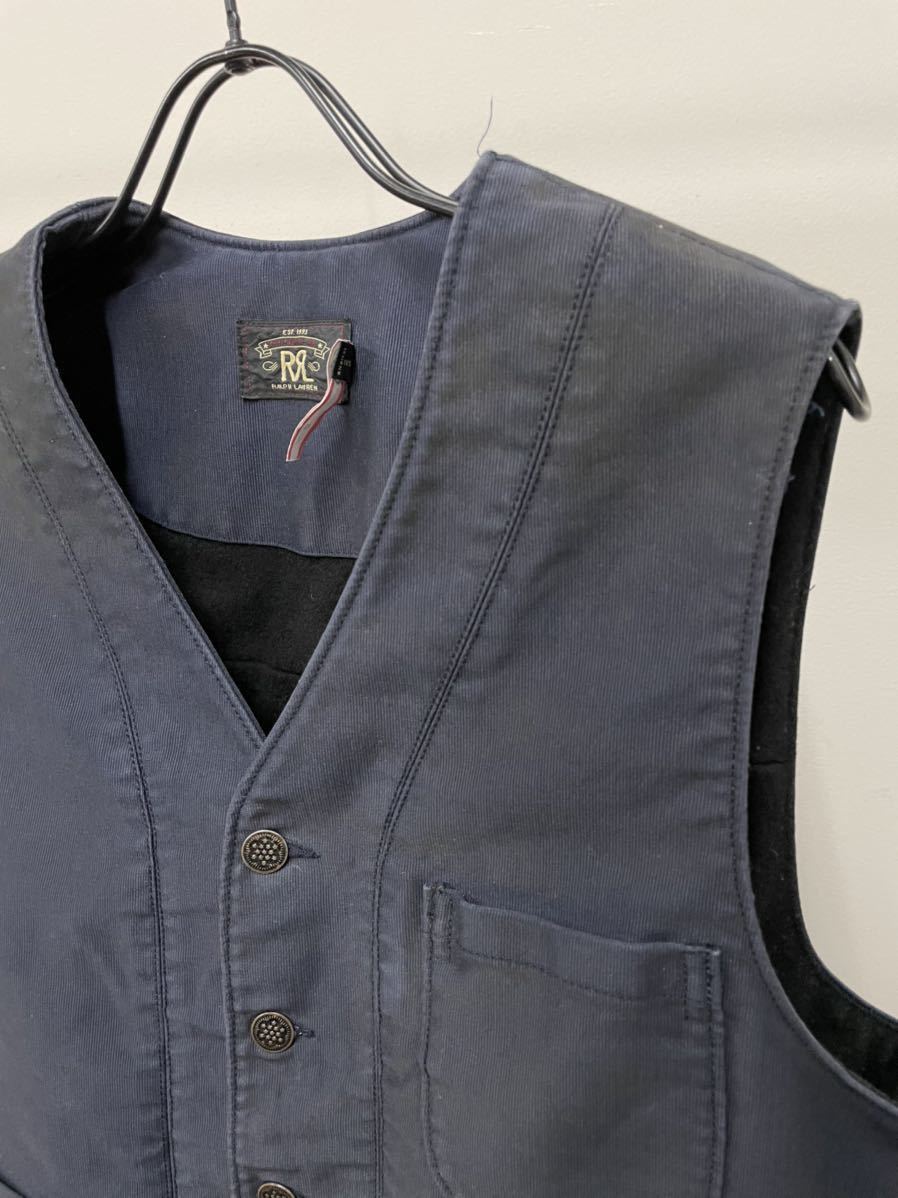激安の通販  デッキベスト XS Vest Deck 【名作】RRL ベスト