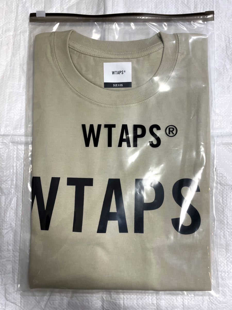 WTAPS 21FW WTAPS WTVUA SS TEE SAND BEIGE XXLサイズ ダブルタップス