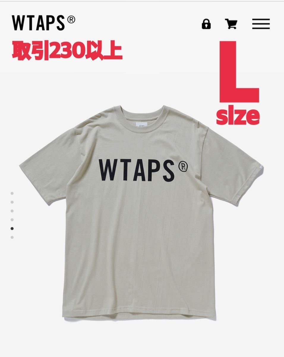 WTAPS 21FW WTAPS WTVUA SS TEE SAND BEIGE Lサイズ ダブルタップス