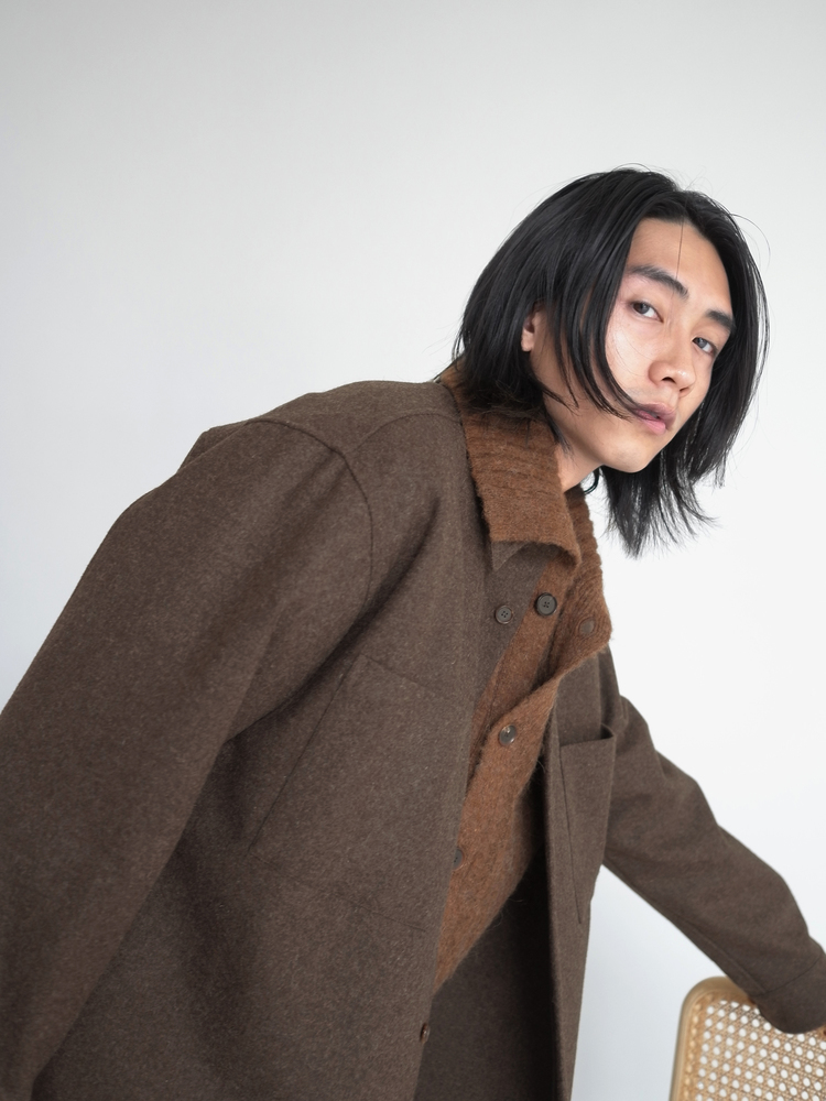 大人の上質 AURALEE SUPER MILLED SHETLAND WOOL COAT sushitai.com.mx