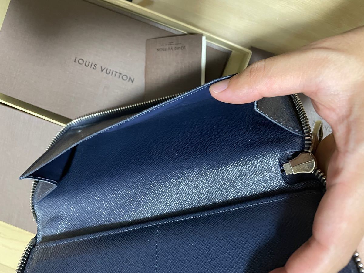 美品☆ネイビーエピ】ルイヴィトン 長財布 LV LOUIS VUITTON