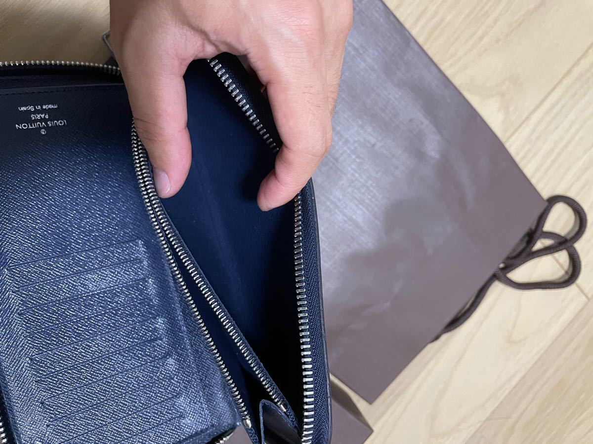 美品☆ネイビーエピ】ルイヴィトン 長財布 LV LOUIS VUITTON