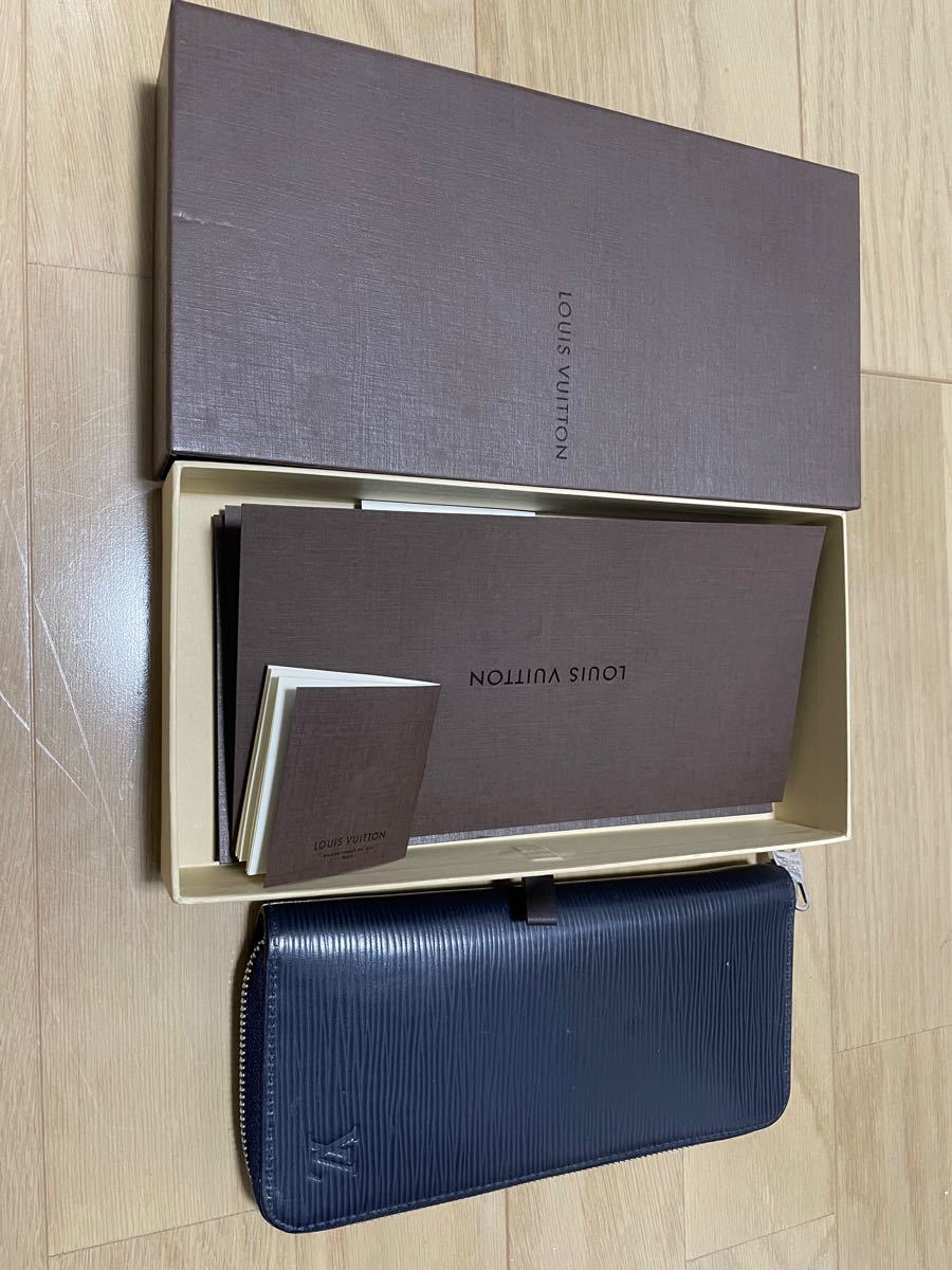 美品☆ネイビーエピ】ルイヴィトン 長財布 LV LOUIS VUITTON