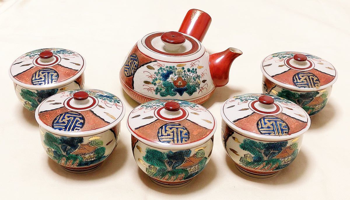 保証書付】 九谷焼 庄三 茶器 ecousarecycling.com
