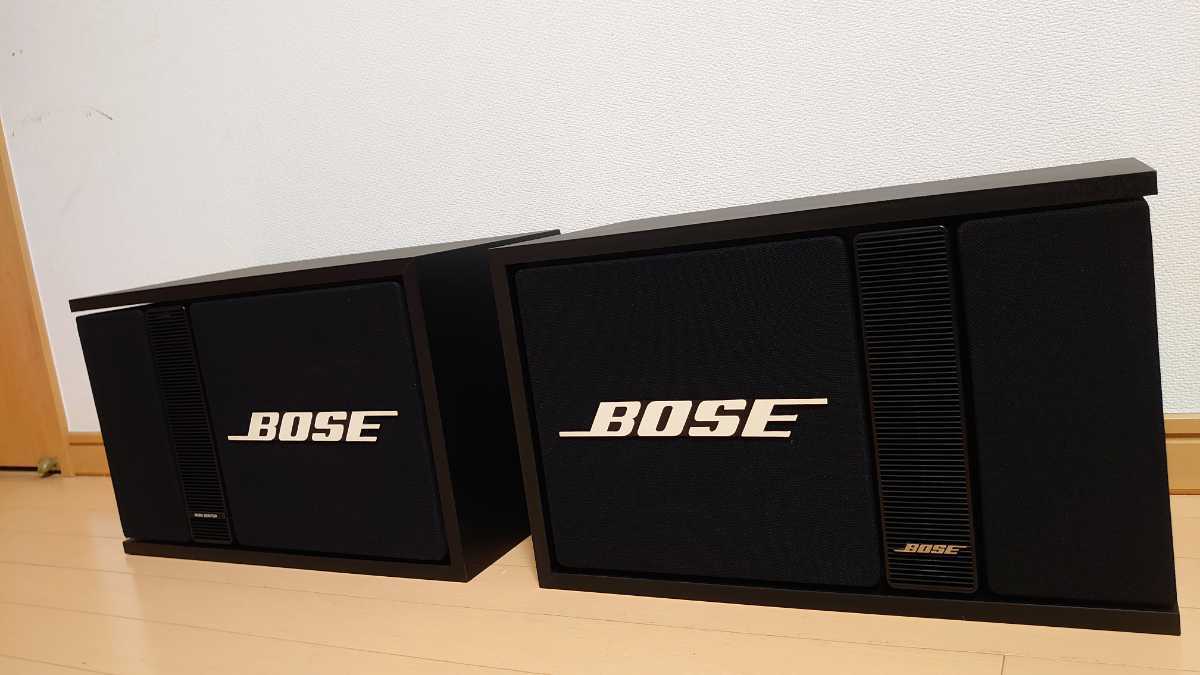 BOSE ボーズスピーカー301MM-IIペア動作品(美品)エッジ張り替え済み