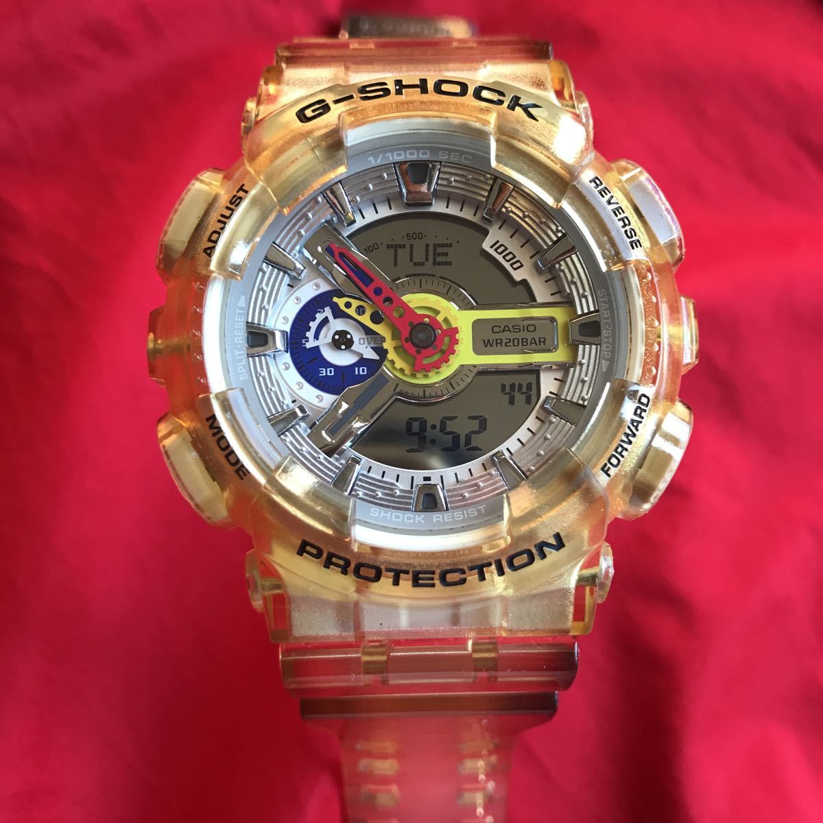 即決限定 エイサップファーグ G-SHOCK GA-110FRG-7AJR ASAP Ferg Gショック アナログデジタル A$AP Ferg カシオ  CASIO ！