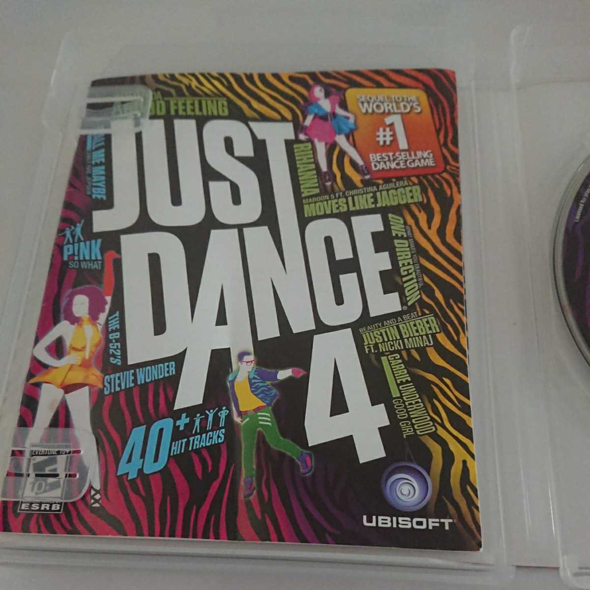 PS3 プレイステーション3 ソフト ジャストダンス4 JUST DANCE4 輸入版 北米版 動作確認済 送料無料！