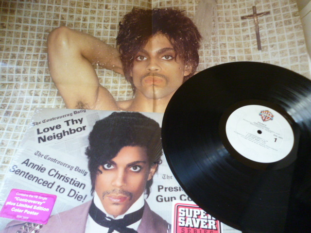 Prince / Controversy シュリンク・ポスター付属　最高名盤 オリジナルUS盤 LP BSK 3601 Do Me, Baby / Let's Work / Sexuality　収録_画像3