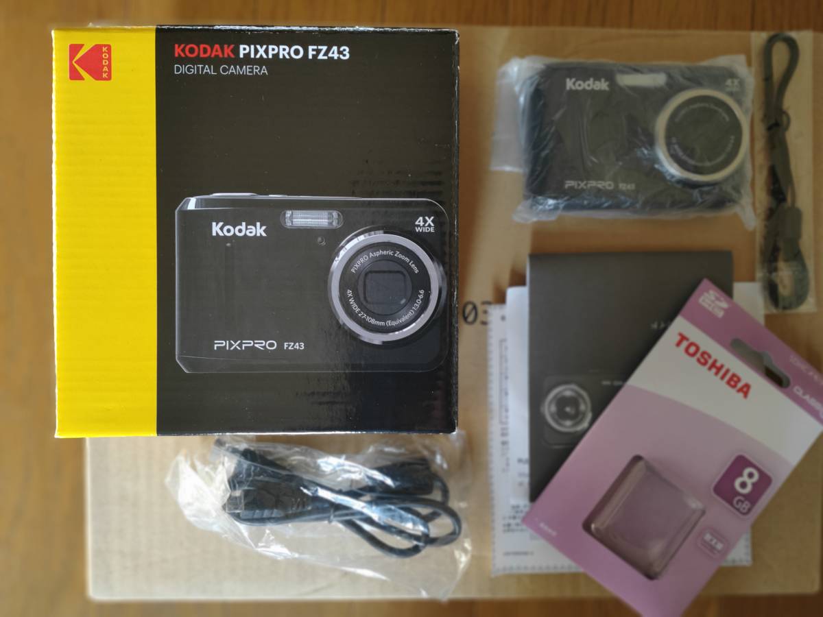 SDカード付 Kodak PIXPRO FZ43 コダック コンパクトデジタルカメラ ブラック(コンパクトデジタルカメラ)｜売買されたオークション情報、yahooの商品情報をアーカイブ公開  - オークファン（aucfan.com）