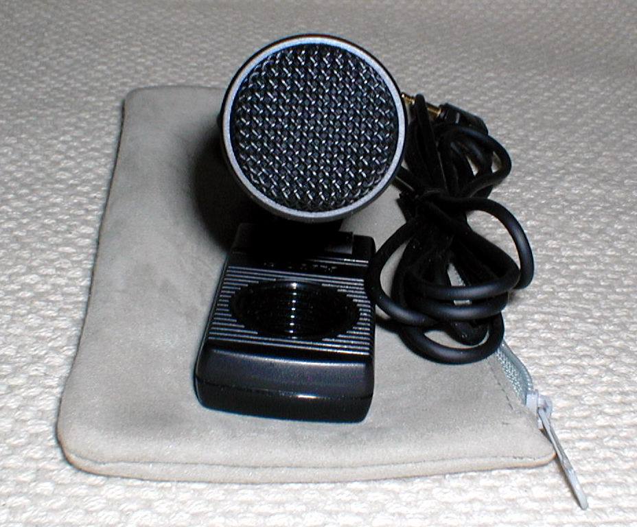 SONY ECM-909A Stereo Electret Condenser Microphone 綺麗 ワンポイント ステレオ コンデンサーマイク 出力OK！ 送料390円_画像4
