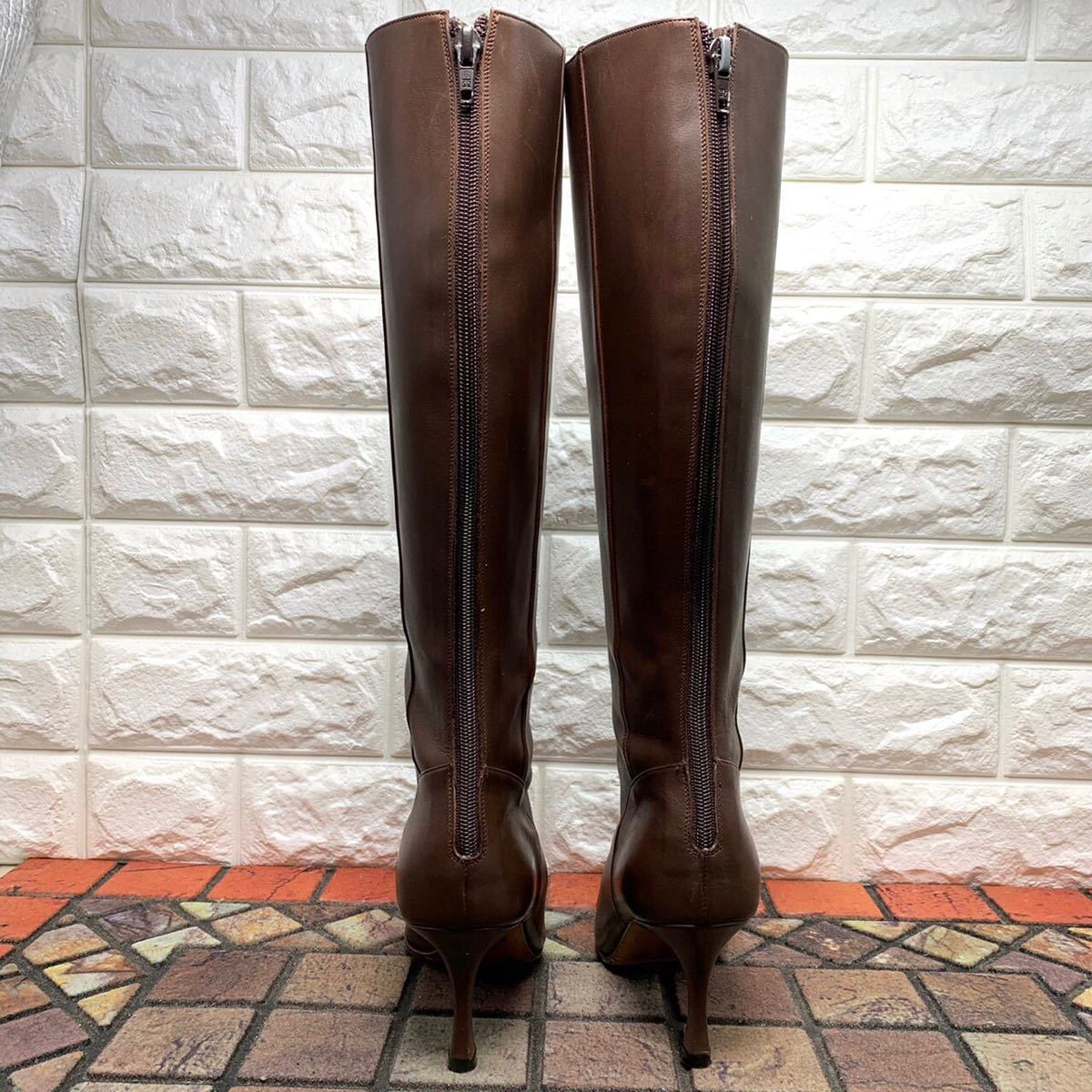 MANOLO BLAHNIK マノロブラニク ロングブーツ ブーツ 36 1/2 23.5cm