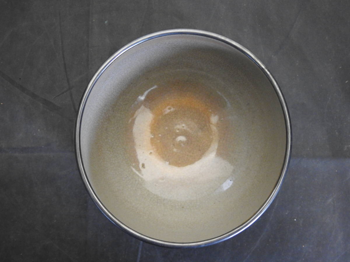 乾山竹ノ絵茶碗 銀覆輪 保存箱 5922 | bioimune.com.br