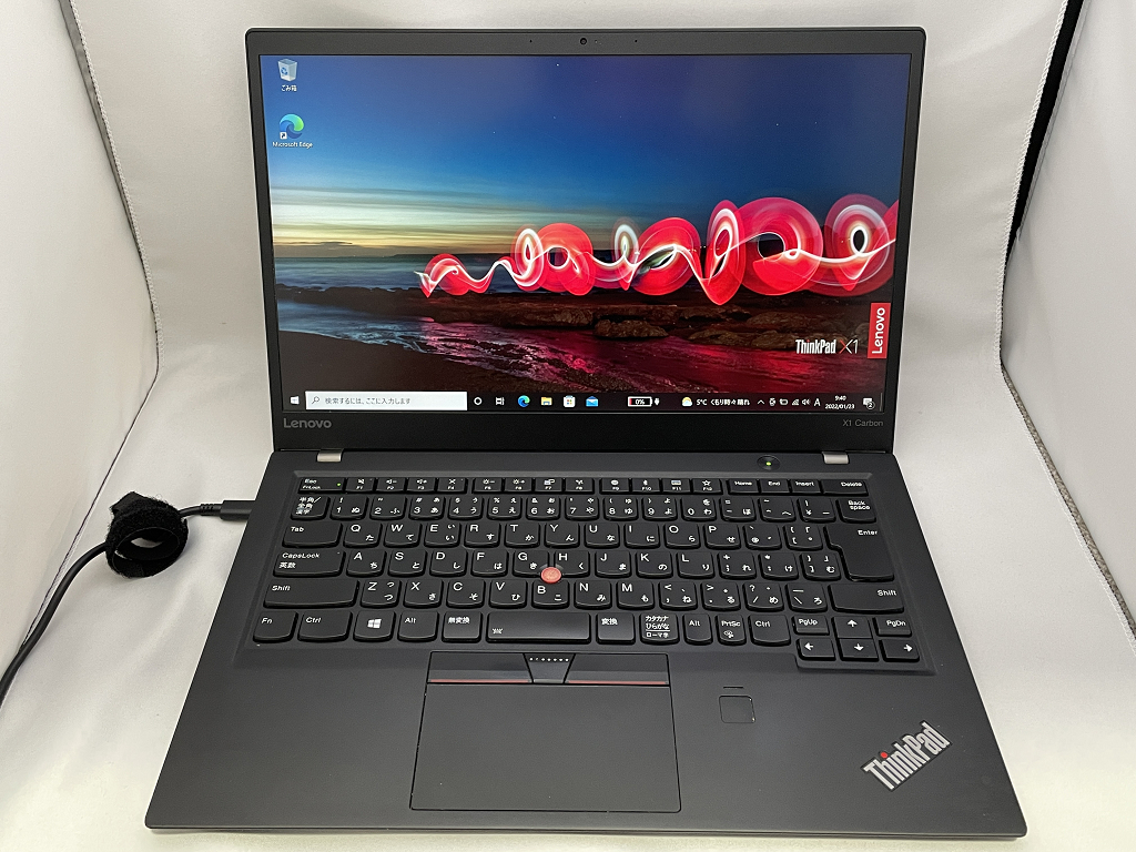 ジャンク品○ThinkPad X1 Carbon 5th○Core i7 7600U/8GB/256GB/動作