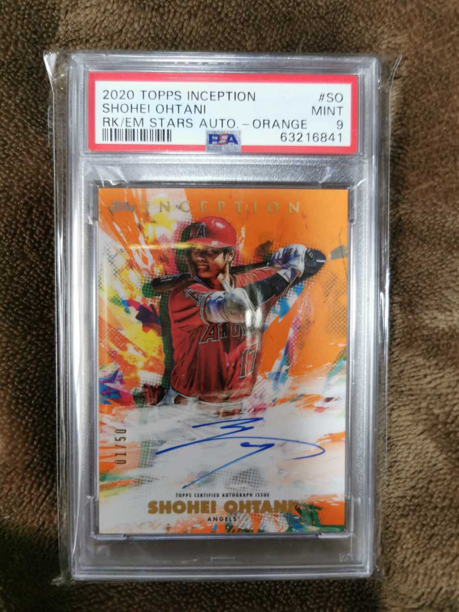 No.1 PSA9 大谷翔平 直筆サインカード topps社 www.gastech.com.tr