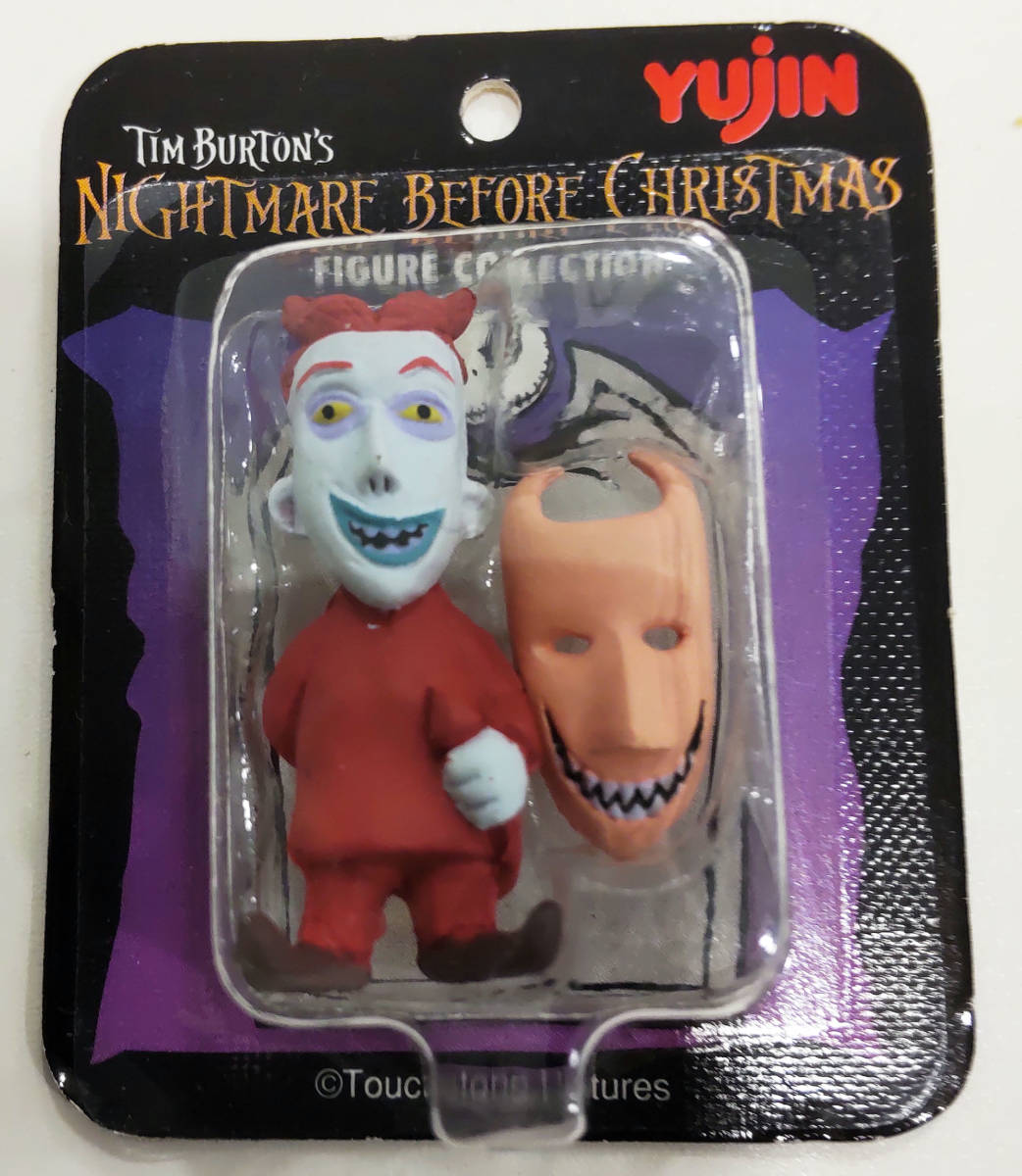 [ unopened ] nightmare -* before * Christmas mini figure Eugene Yujin Mini Blister collection 8 piece set * Vintage 