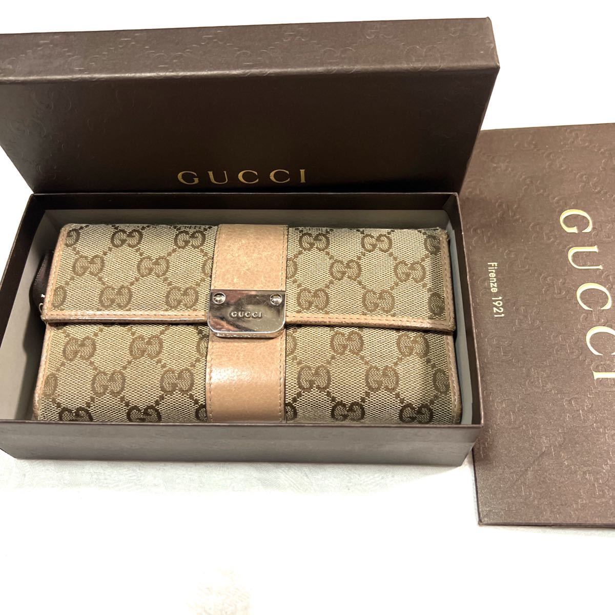 グッチ GUCCI 長財布 ウィメンズ 箱 紙袋 カード あり｜Yahoo!フリマ