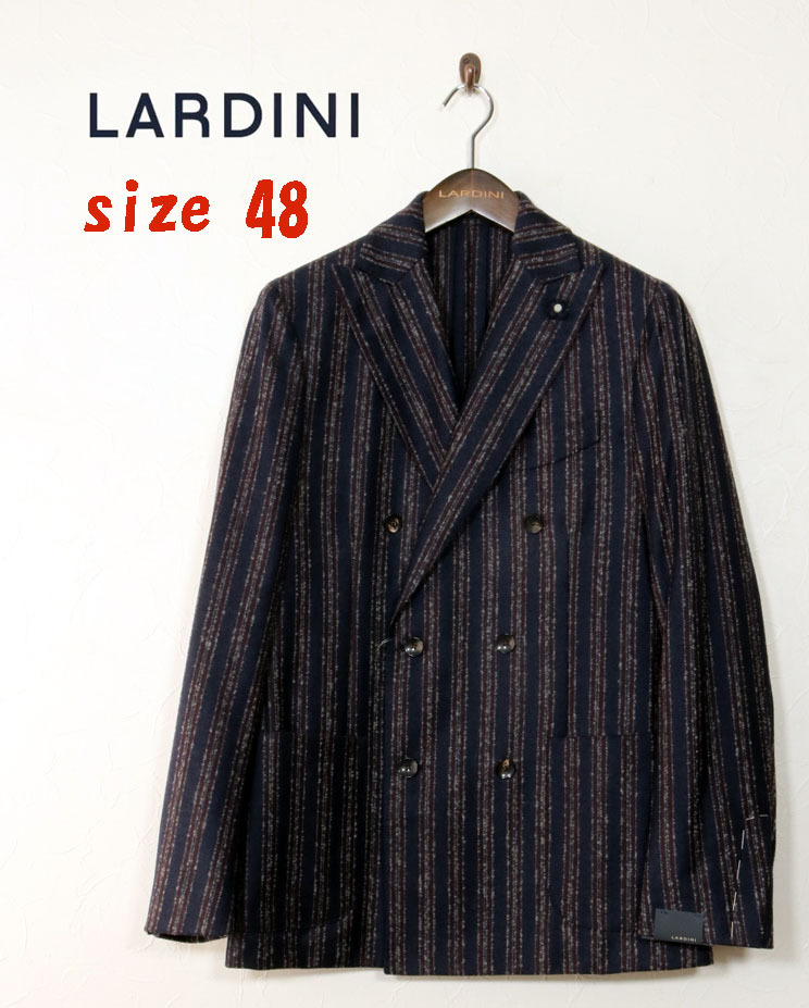 新品☆最大値下げ LARDINIラルディーニ テーラードダブルジャケット