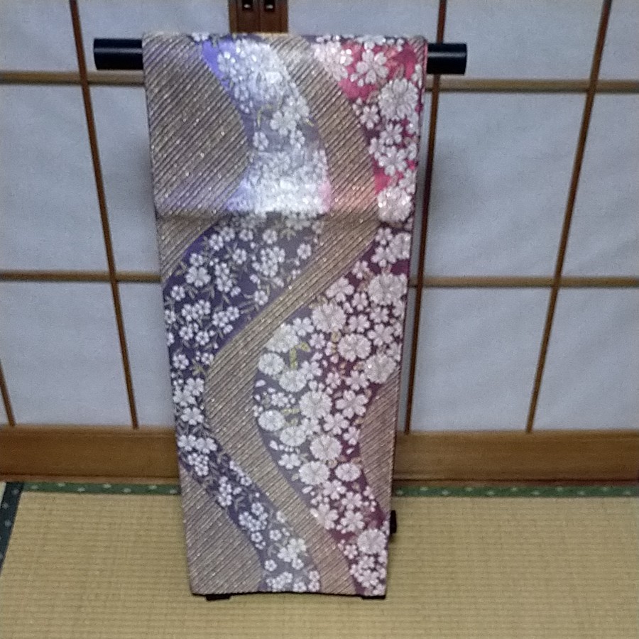 新品・お仕立て上がり!』西陣『杉村』シルクモール入りすくいおしゃれ